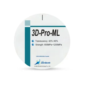 Zirdent 3D-Pro ML Zirconia Block
