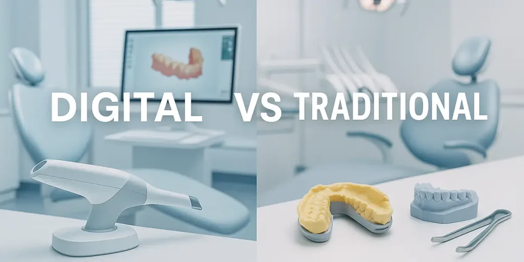 digital vs traditional dentistry