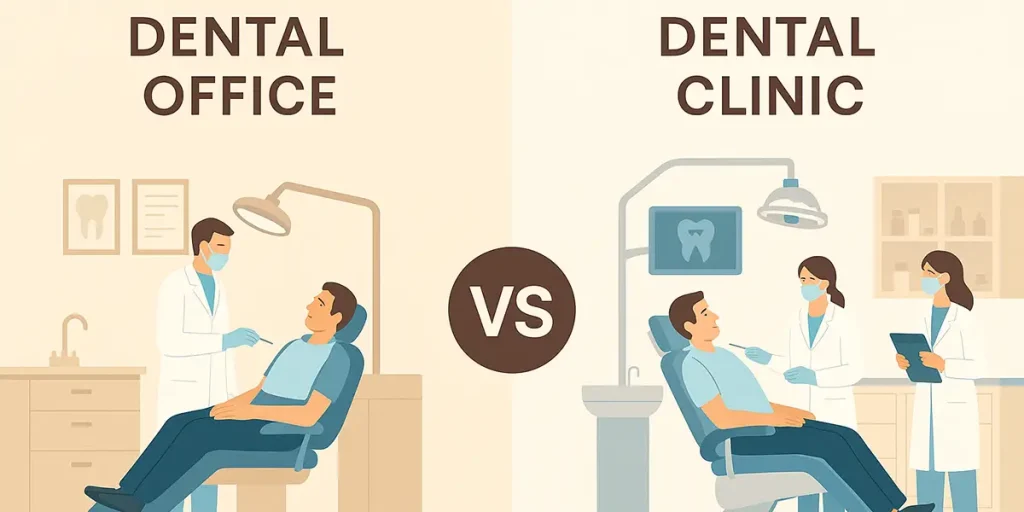 Dental Clinic vs Dental Office in UAE