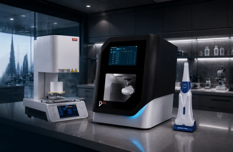 CAD CAM Dentistry Workflow: Scanner, Milling, Furnace and Materials